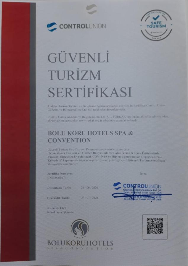Bolu Koru Hotels Spa & Convention يولجاتي المظهر الخارجي الصورة